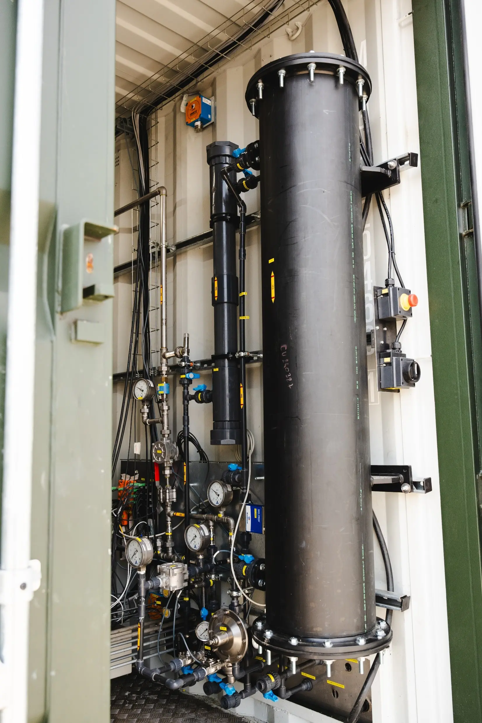 Notre épurateur innovant de biogaz